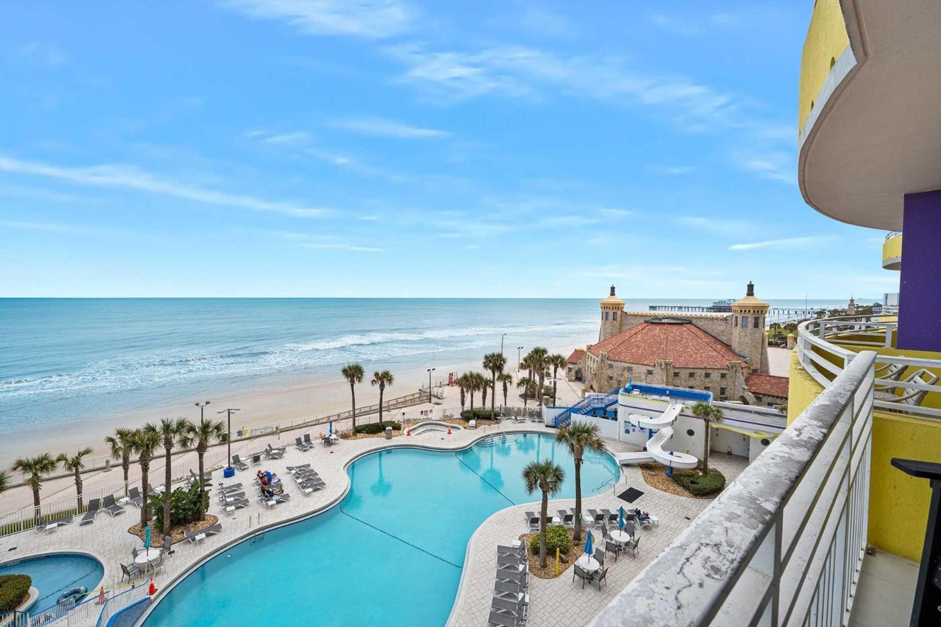 Luxury 6Th Floor 3 Bedroom Condo Direct Oceanfront Wyndham Ocean Walk Resort Daytona Beach | 604 Exterior photo