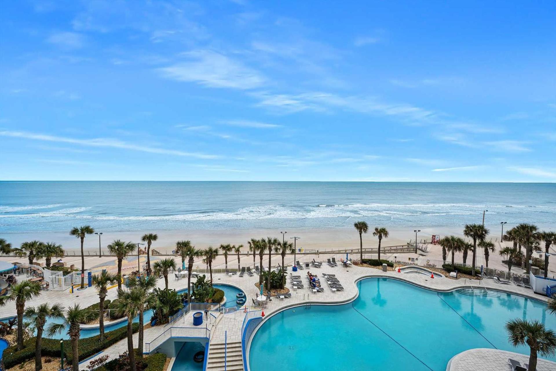 Luxury 6Th Floor 3 Bedroom Condo Direct Oceanfront Wyndham Ocean Walk Resort Daytona Beach | 604 Exterior photo