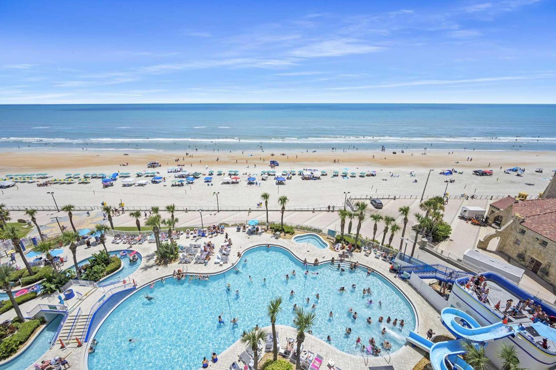 Luxury 6Th Floor 3 Bedroom Condo Direct Oceanfront Wyndham Ocean Walk Resort Daytona Beach | 604 Exterior photo