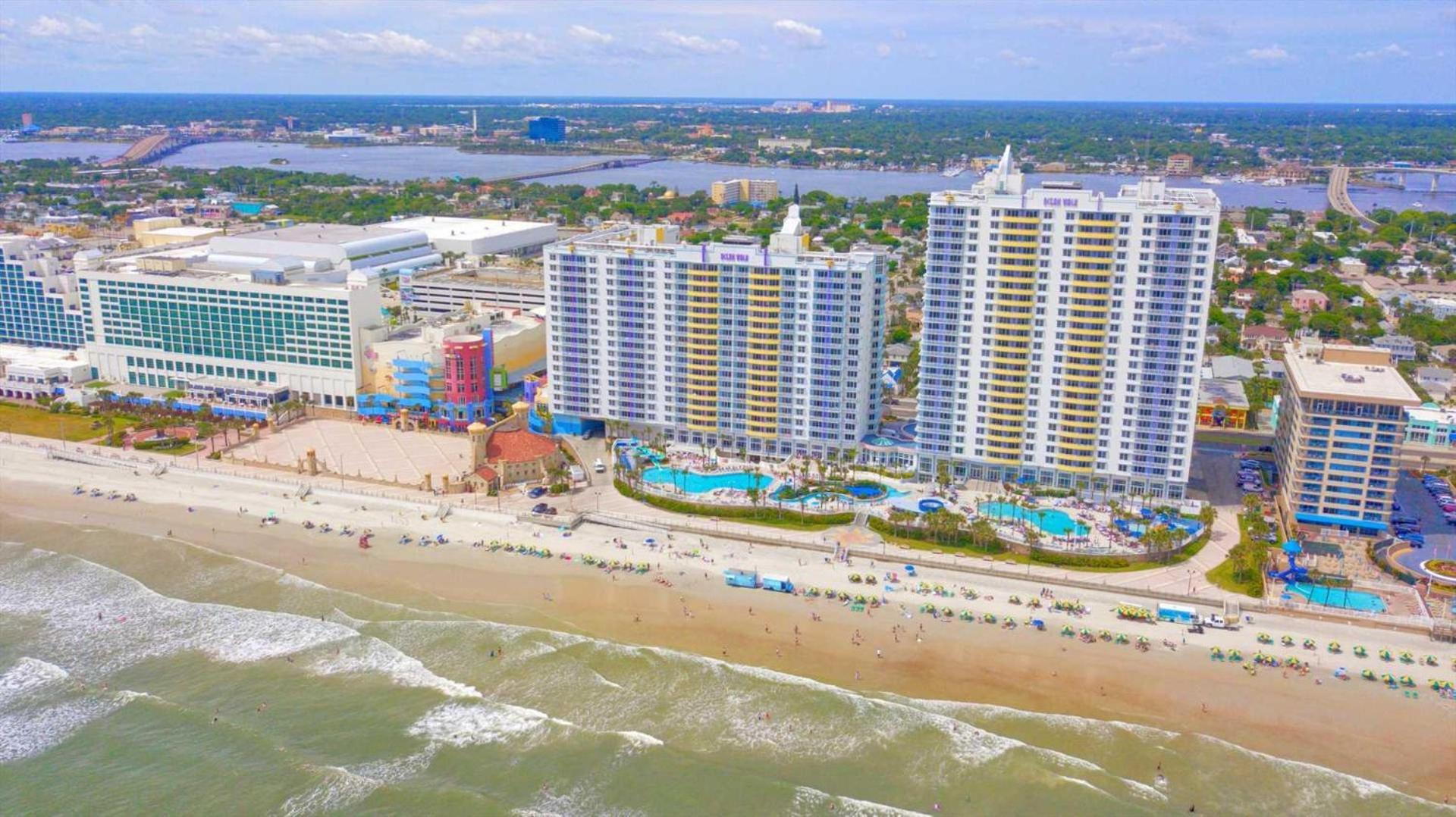 Luxury 6Th Floor 3 Bedroom Condo Direct Oceanfront Wyndham Ocean Walk Resort Daytona Beach | 604 Exterior photo