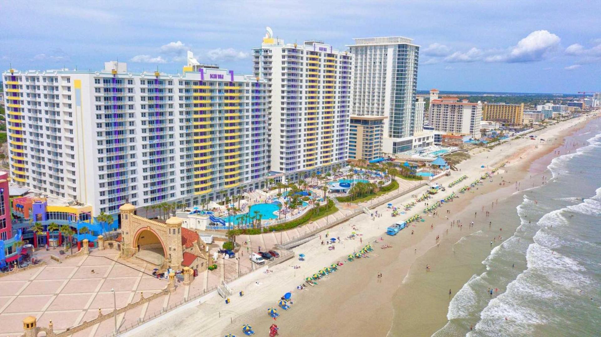 Luxury 6Th Floor 3 Bedroom Condo Direct Oceanfront Wyndham Ocean Walk Resort Daytona Beach | 604 Exterior photo